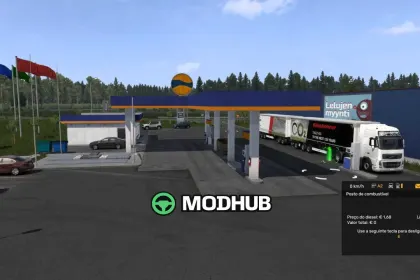 Мод цін на дизельне пальне 1.40 1.61 для ETS2
