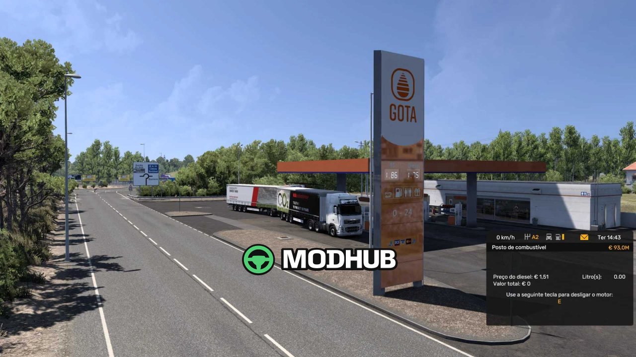 Мод цін на дизельне пальне 1.40 1.61 для ETS2