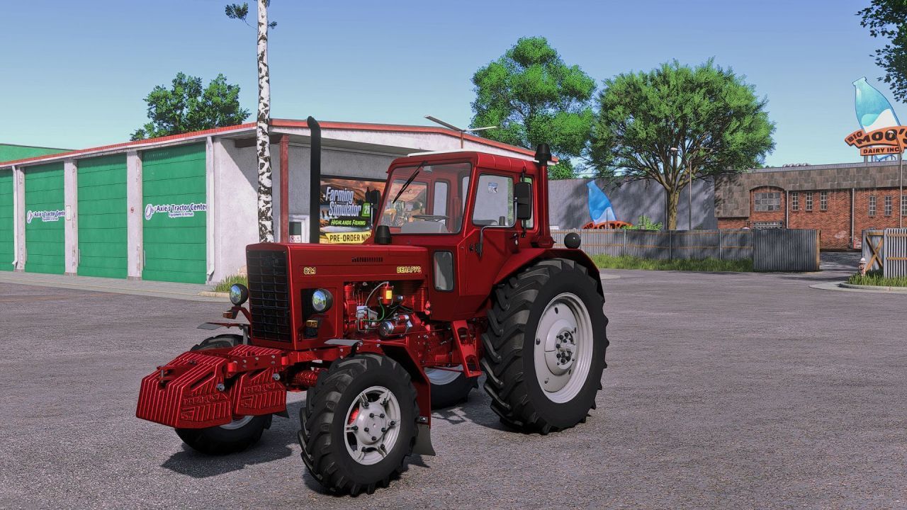 Legendarny Turbo-Traktor MTZ 821 Turbo do Farming Simulator 25 — 105 KM i Elastyczne Kolory