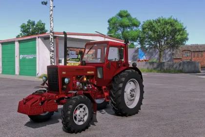 Legendärer Turbo-Traktor MTZ 821 Turbo für Farming Simulator 25 — 105 PS und Flexible Farben