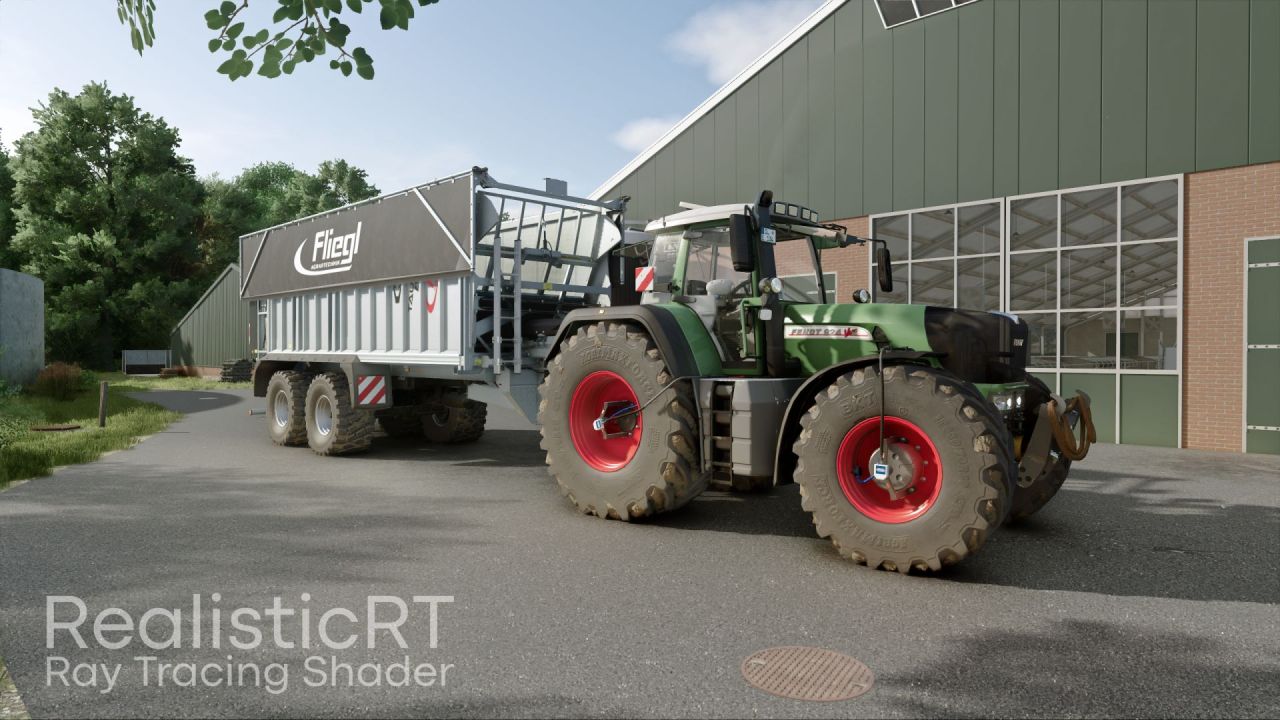 Реалістичний Шейдер RealisticRT для Farming Simulator 25 — Кінематографічне Освітлення та Ray Tracing