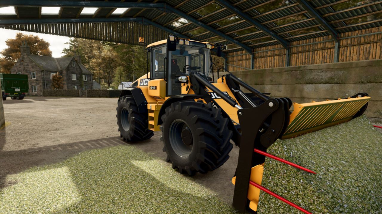 Потужний Фронтальний Навантажувач JCB 419S Stage V для Farming Simulator 25
