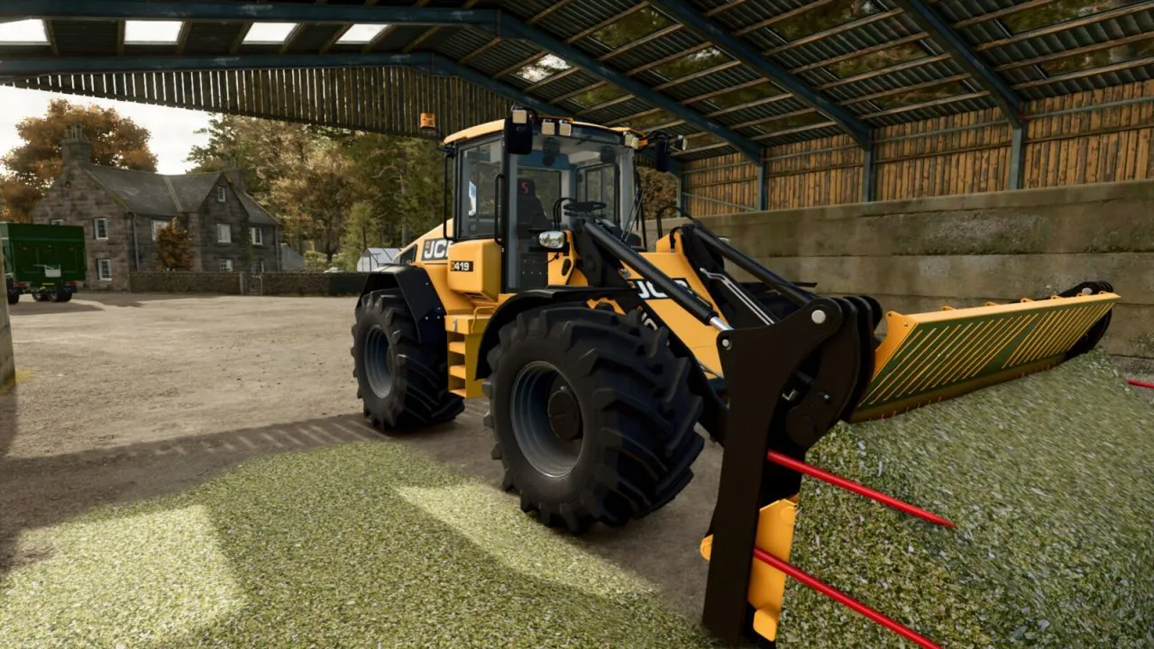 Powerful Front Loader JCB 419S Stage V for Farming Simulator 25