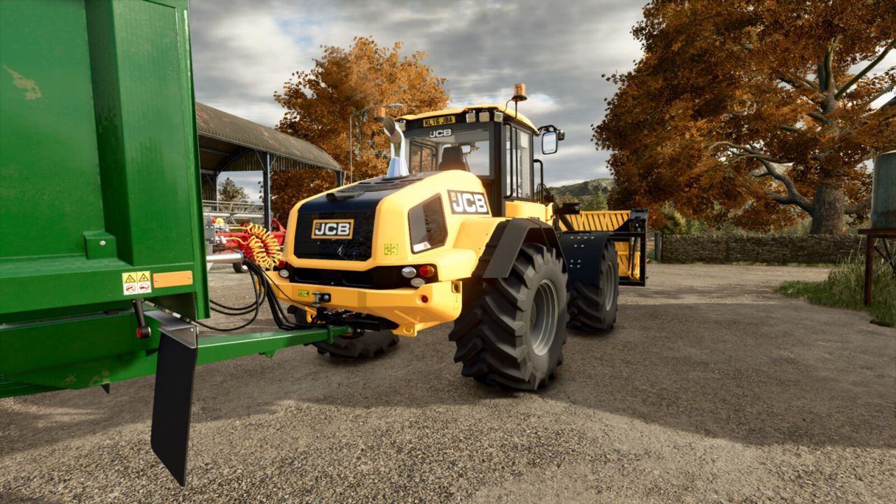 Powerful Front Loader JCB 419S Stage V for Farming Simulator 25