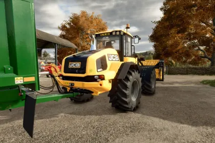 Powerful Front Loader JCB 419S Stage V for Farming Simulator 25 — 3