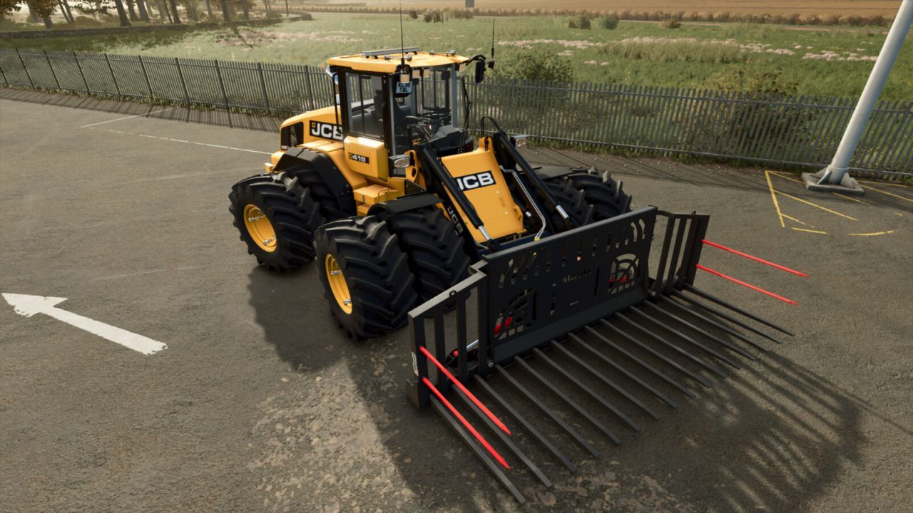 Powerful Front Loader JCB 419S Stage V for Farming Simulator 25