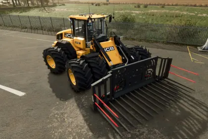 Powerful Front Loader JCB 419S Stage V for Farming Simulator 25 — 5