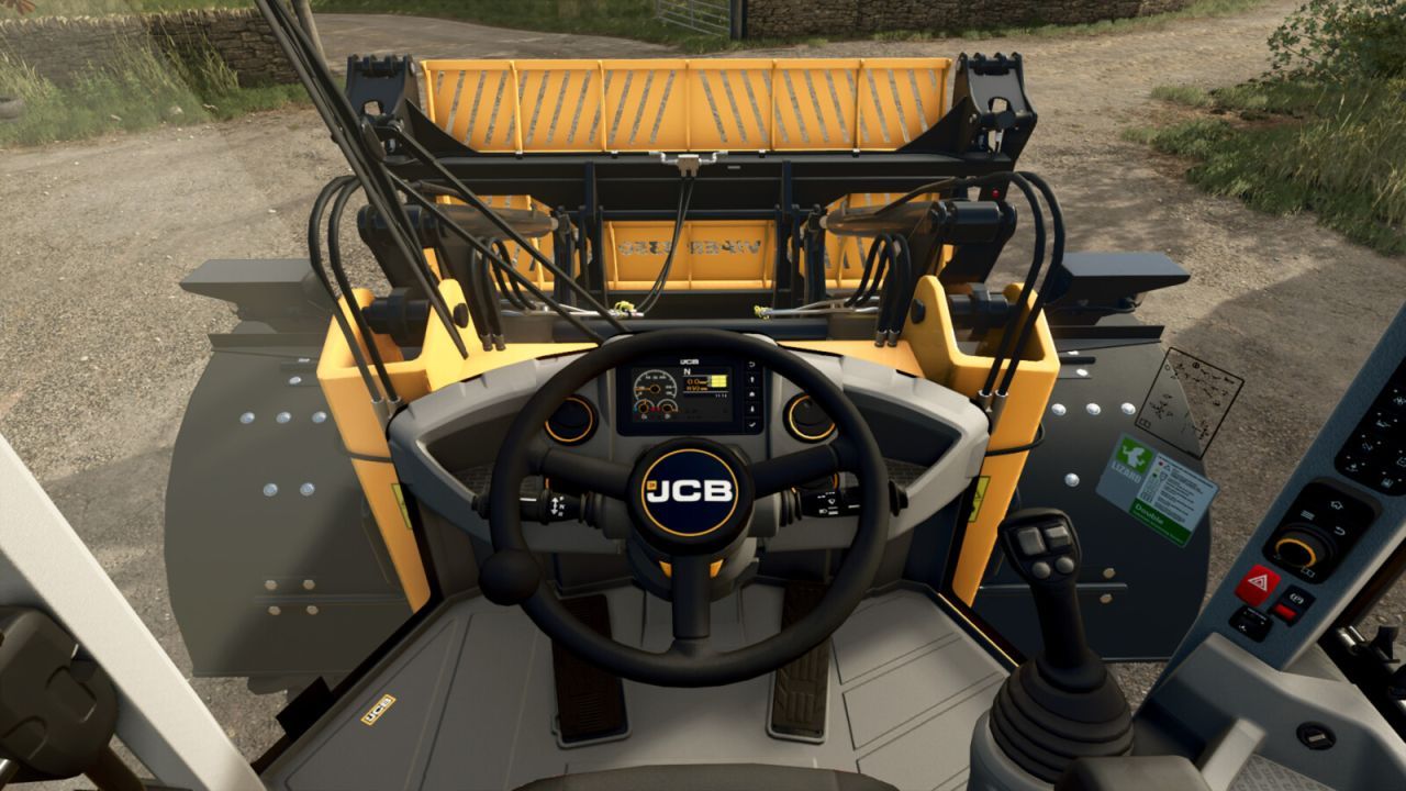 Powerful Front Loader JCB 419S Stage V for Farming Simulator 25