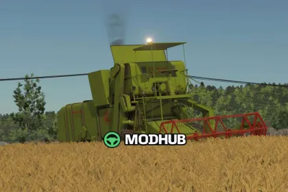 Комбайн Claas Matador Edit v1.3 для FS25