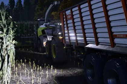 Effizienter Krampe Radium 830S Anhänger für schnelles Silotransport in FS25 — 5