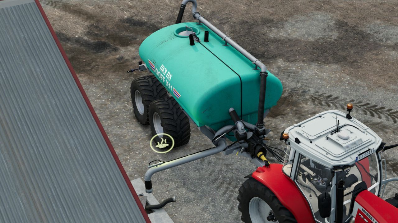 Effektiver Güllefass Moi Doff X11 — 11000 l und 15 m Breite für FS25