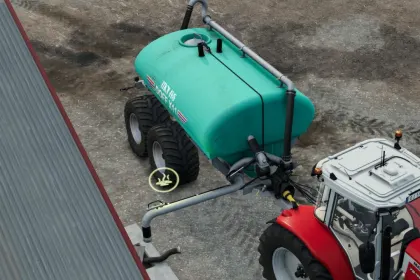 Effektiver Güllefass Moi Doff X11 — 11000 l und 15 m Breite für FS25 — 2