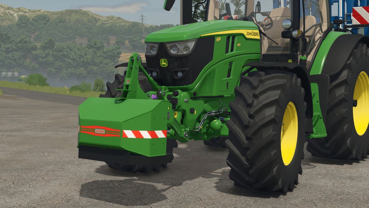 Efektywny Zestaw Balastów Lestagri Weight Pack dla Traktorów w Farming Simulator 25