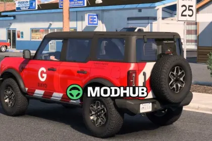 Фарбування G-Rayo для автомобілів Ford DLC v1.0 для ATS — 2