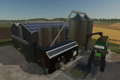Effektives Drying | Fermenter P-M von LIZARD — Trocknen und Silage direkt auf der Farm in FS25 — 2