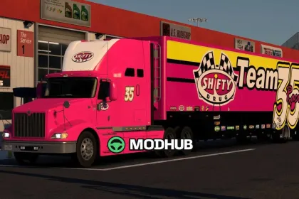 Скіни Piston Cup Haulers Combo Pack v1.0 для ATS — 2