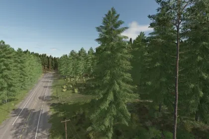 Ефективний Інструмент Forester для FS25 — Швидка Заміна та Видалення Дерев — 3