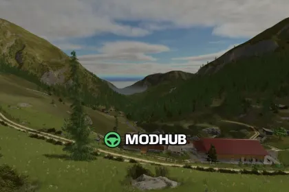Карта Tyrolean Whitecreek Valley V1.0 для FS25