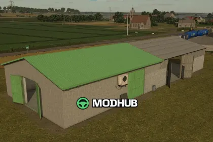 Овочевий холодний склад з зерносховищем V1.0 для FS25