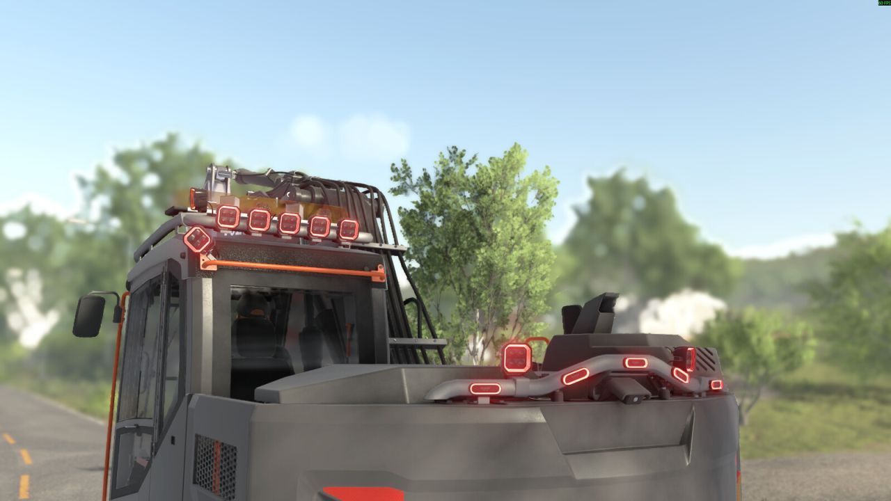 Effektives Lizard FOR9T Pack (Prefab) — Stylische Scheinwerfer und DRL für FS25