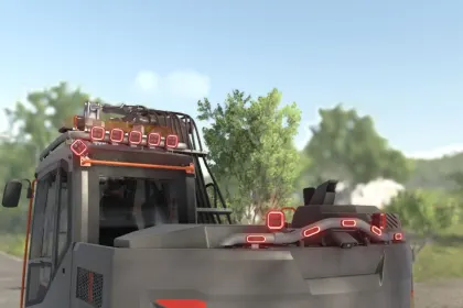 Effektives Lizard FOR9T Pack (Prefab) — Stylische Scheinwerfer und DRL für FS25 — 4