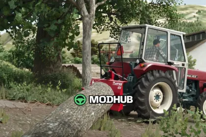 Лісозаготівельна лебідка Tajfun 4T для FS25