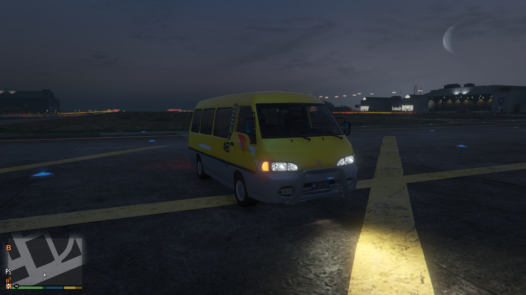 Мікроавтобус Hyundai Grace H100 для GTA 5 — 5