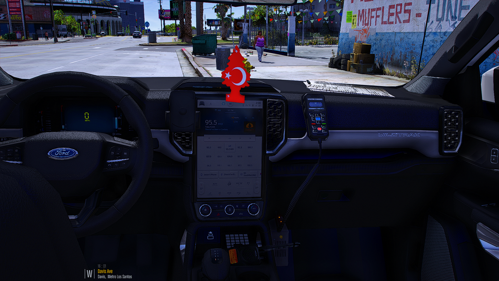 Ford Ranger Trafik для GTA 5 — 3