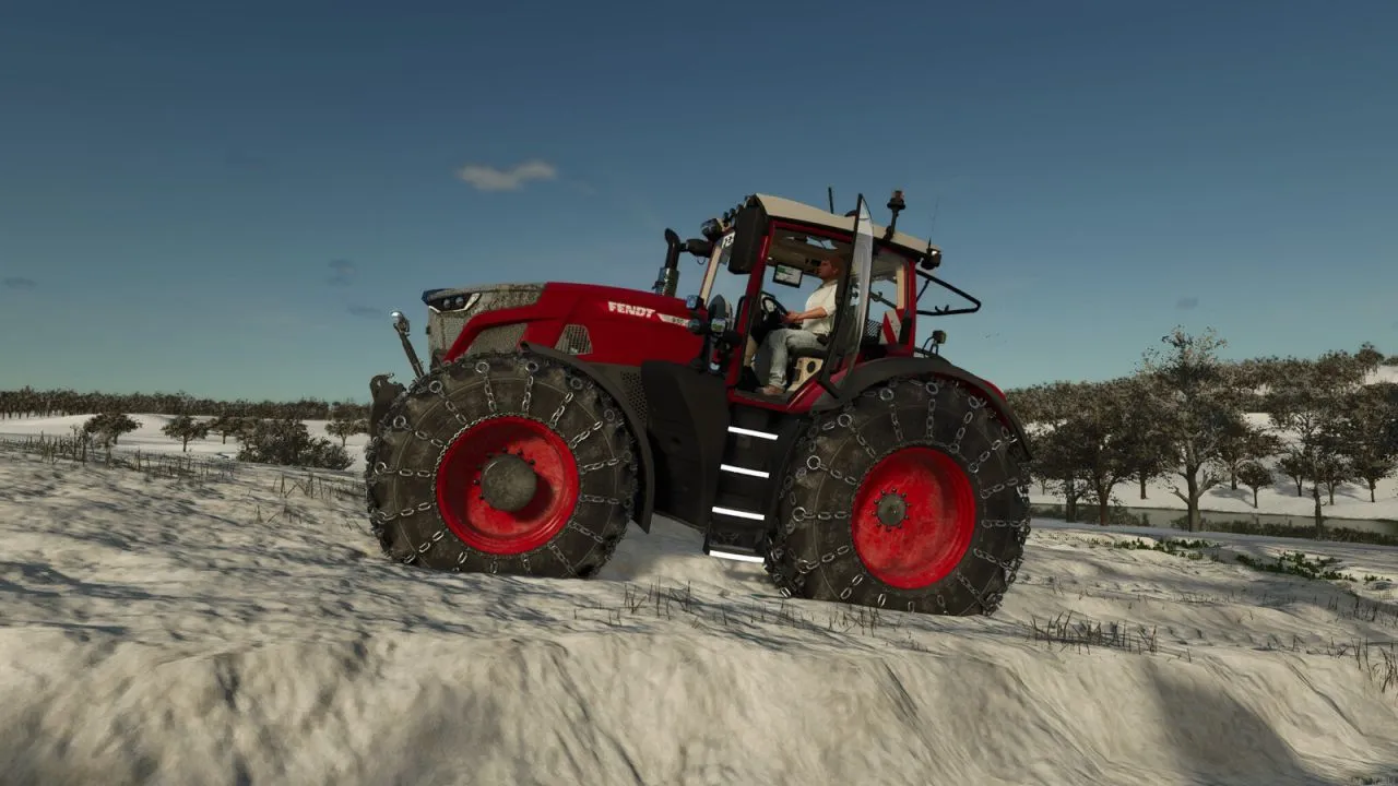 Ефективний SnowChain (Prefab) — Снігові Ланцюги 650/65R34 та 710/75R42 для FS25