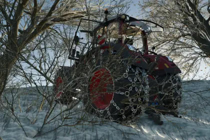 Ефективний SnowChain (Prefab) — Снігові Ланцюги 650/65R34 та 710/75R42 для FS25 — 4