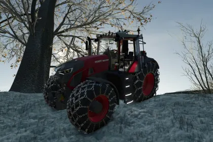 Ефективний SnowChain (Prefab) — Снігові Ланцюги 650/65R34 та 710/75R42 для FS25 — 5