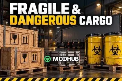 Вантаж Fragile and Dangerous Cargo v1.0 для ETS2