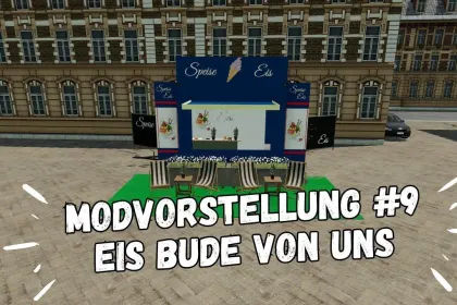 Ice Cream Stand for Farming Simulator 22