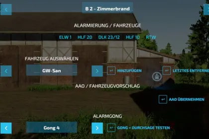 Fire Department Control Center for Farming Simulator 22