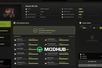 Скрипт Advanced Damage System BETA 8 v0.9.9.6 для FS25 — 2