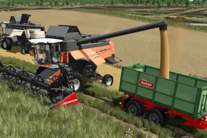 Комбайн Massey Ferguson Beta 7360 AL4 для Farming Simulator 25 — 3