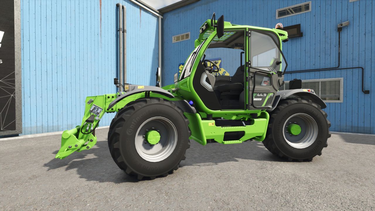 Потужний Телескопічний Навантажувач Merlo MF44.9CS-170-CVTRONIC (Farmer Pro-Version) для Реалістичної Роботи