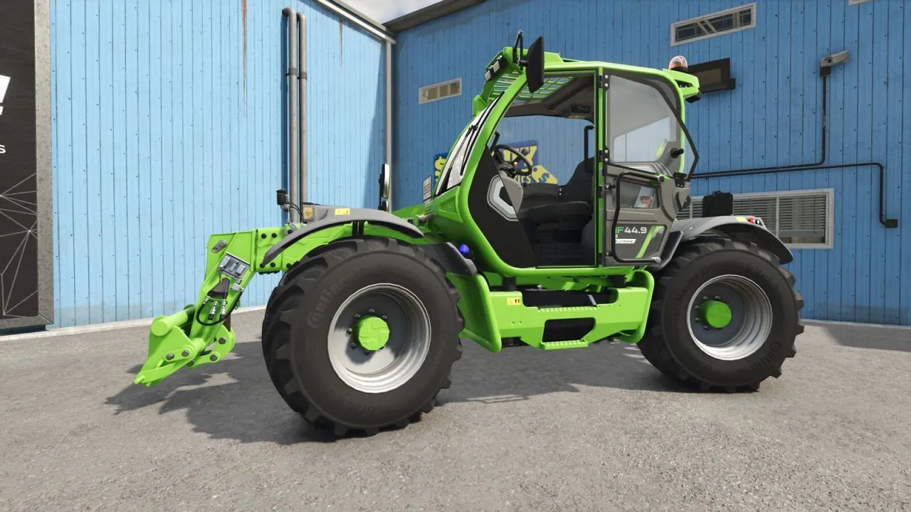Потужний Телескопічний Навантажувач Merlo MF44.9CS-170-CVTRONIC (Farmer Pro-Version) для Реалістичної Роботи