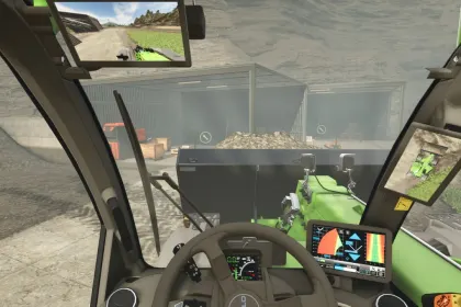 Потужний Телескопічний Навантажувач Merlo MF44.9CS-170-CVTRONIC (Farmer Pro-Version) для Реалістичної Роботи