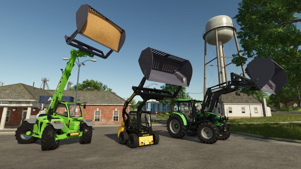 Potężny Ładowacz Teleskopowy Merlo MF449CS-170-CVTRONIC (Farmer Pro-Version) do Realistycznej Pracy