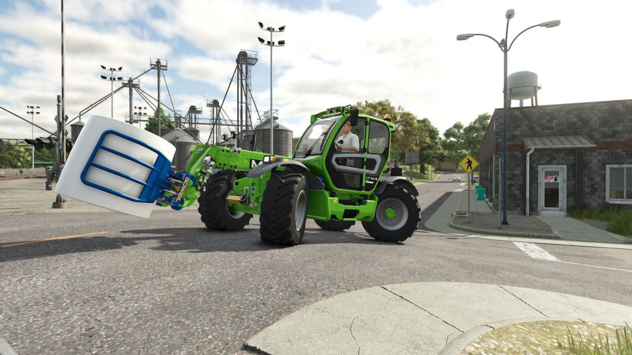 Potężny Ładowacz Teleskopowy Merlo MF449CS-170-CVTRONIC (Farmer Pro-Version) do Realistycznej Pracy