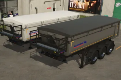 Причіп Schmitz Cargo Master для Farming Simulator 25