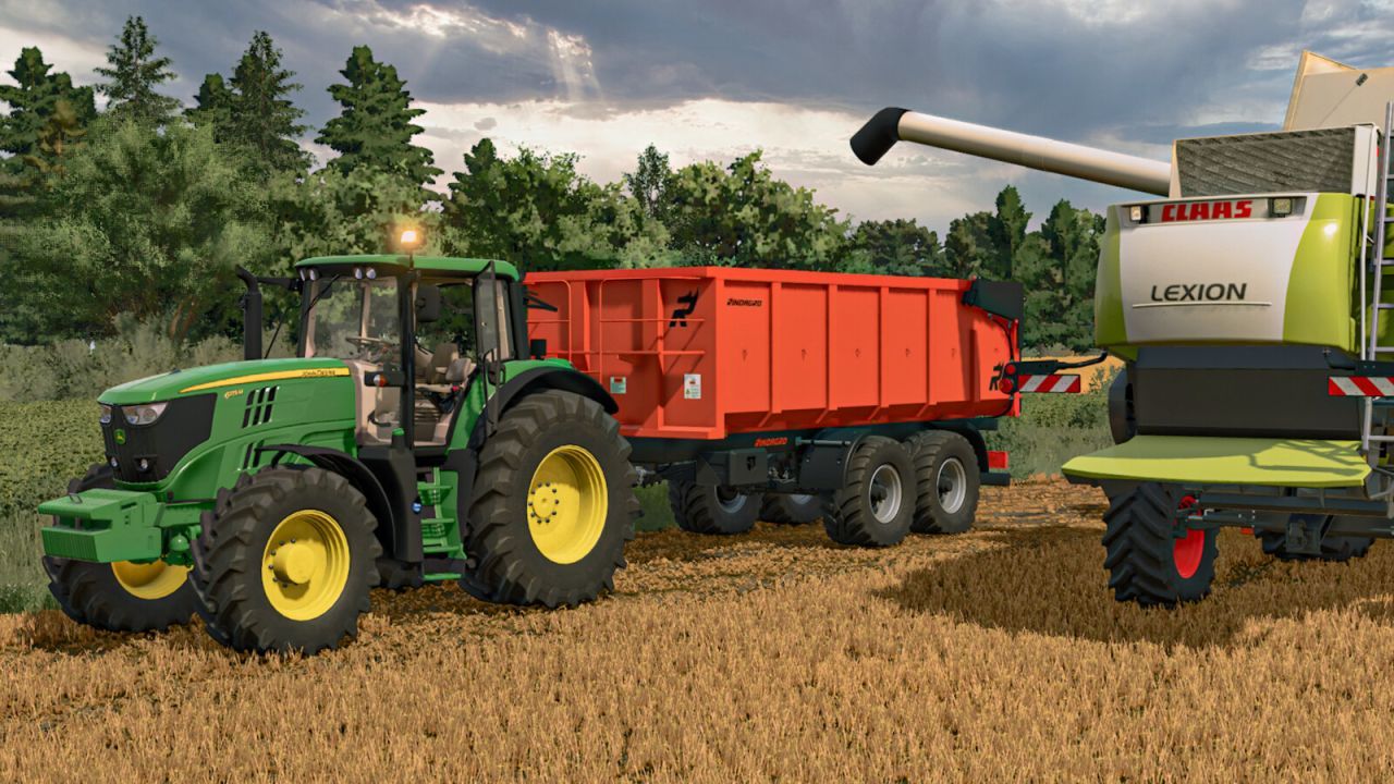 Ефективний Пак Самоскидних Причепів Rinoagro Tipping Trailer Pack для Farming Simulator 25