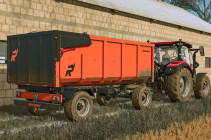 Ефективний Пак Самоскидних Причепів Rinoagro Tipping Trailer Pack для Farming Simulator 25 — 4