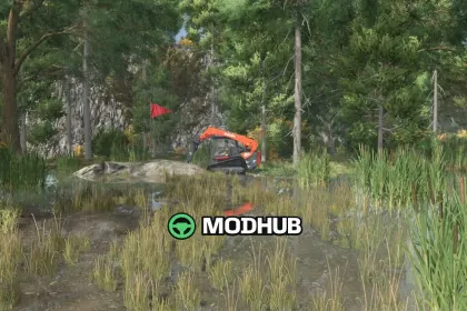 Карта Riverview V1.4 для FS25 — 3