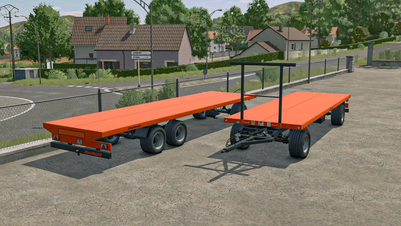 Ефективний Пак Платформ Rinoagro Platforms Pack (PL80/PL100) для Перевезень у FS25