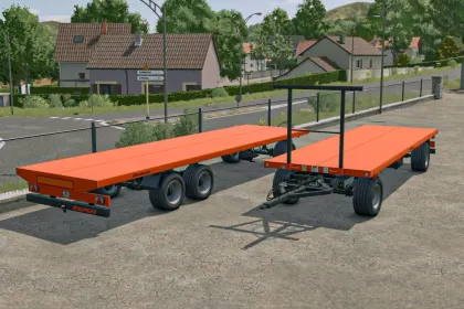 Ефективний Пак Платформ Rinoagro Platforms Pack (PL80/PL100) для Перевезень у FS25 — 1