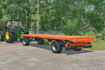 Ефективний Пак Платформ Rinoagro Platforms Pack (PL80/PL100) для Перевезень у FS25 — 2