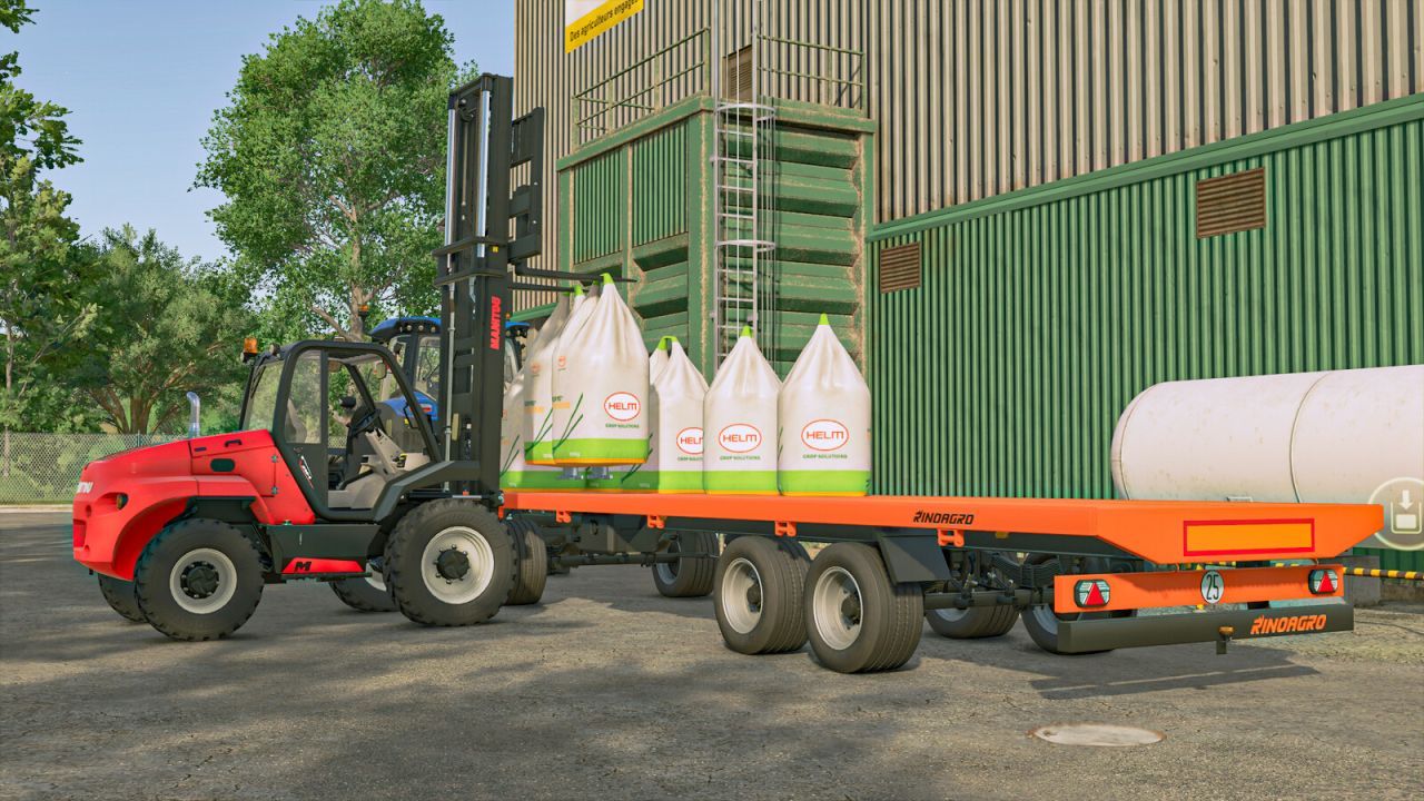Ефективний Пак Платформ Rinoagro Platforms Pack (PL80/PL100) для Перевезень у FS25 - Скріншоти