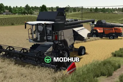 Комбайн Massey Ferguson Beta 7360 для FS25